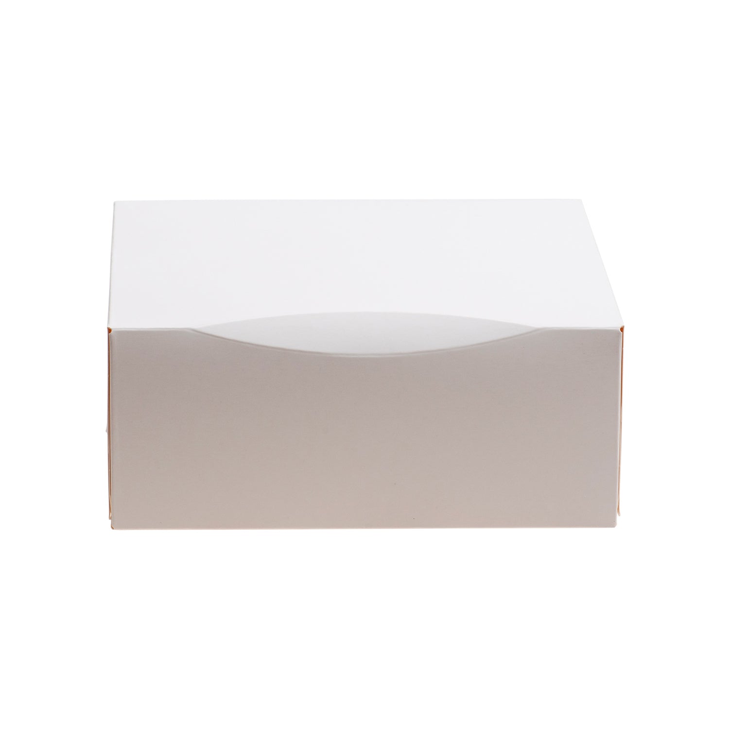 BOÎTE PÂTISSIÈRE EN CARTON BLANC 20X20X8CM