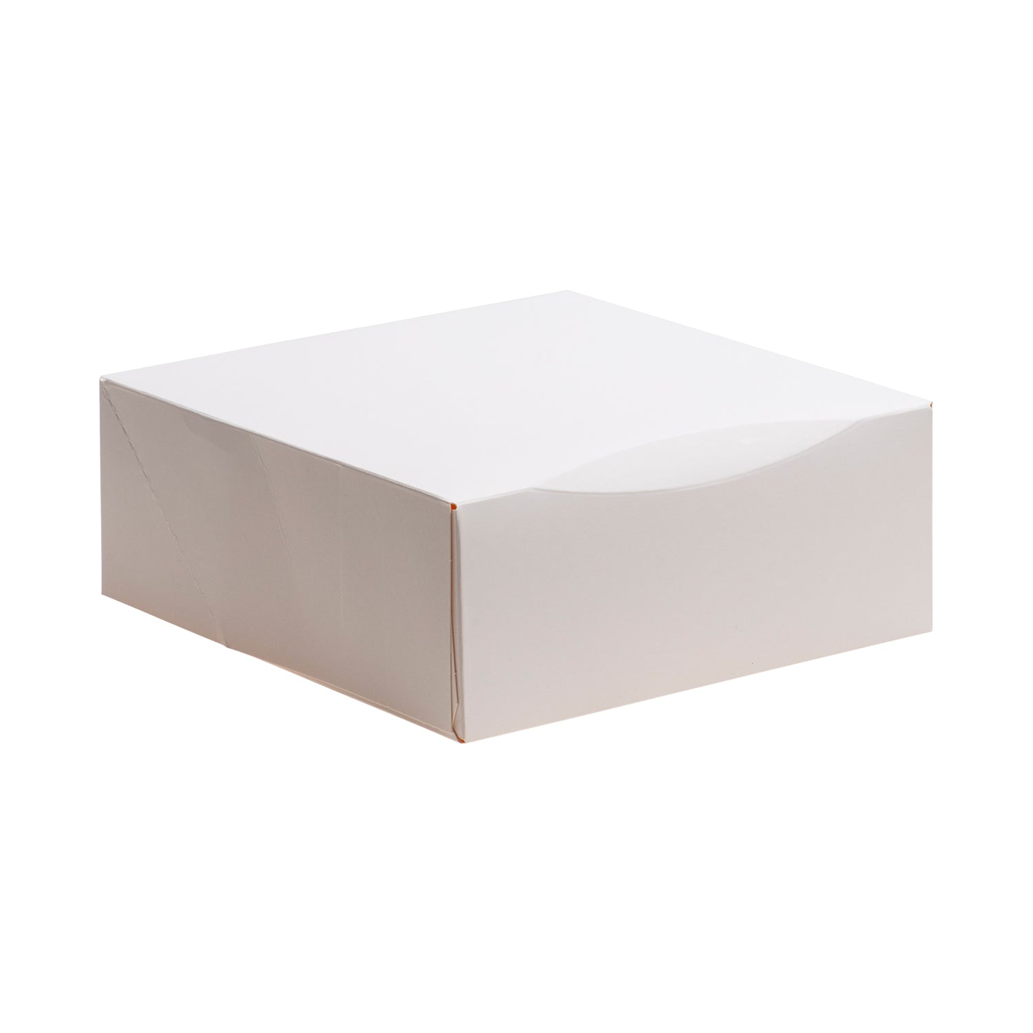 CAJA TARTA BLANCA CARTÓN 22X22X8CM