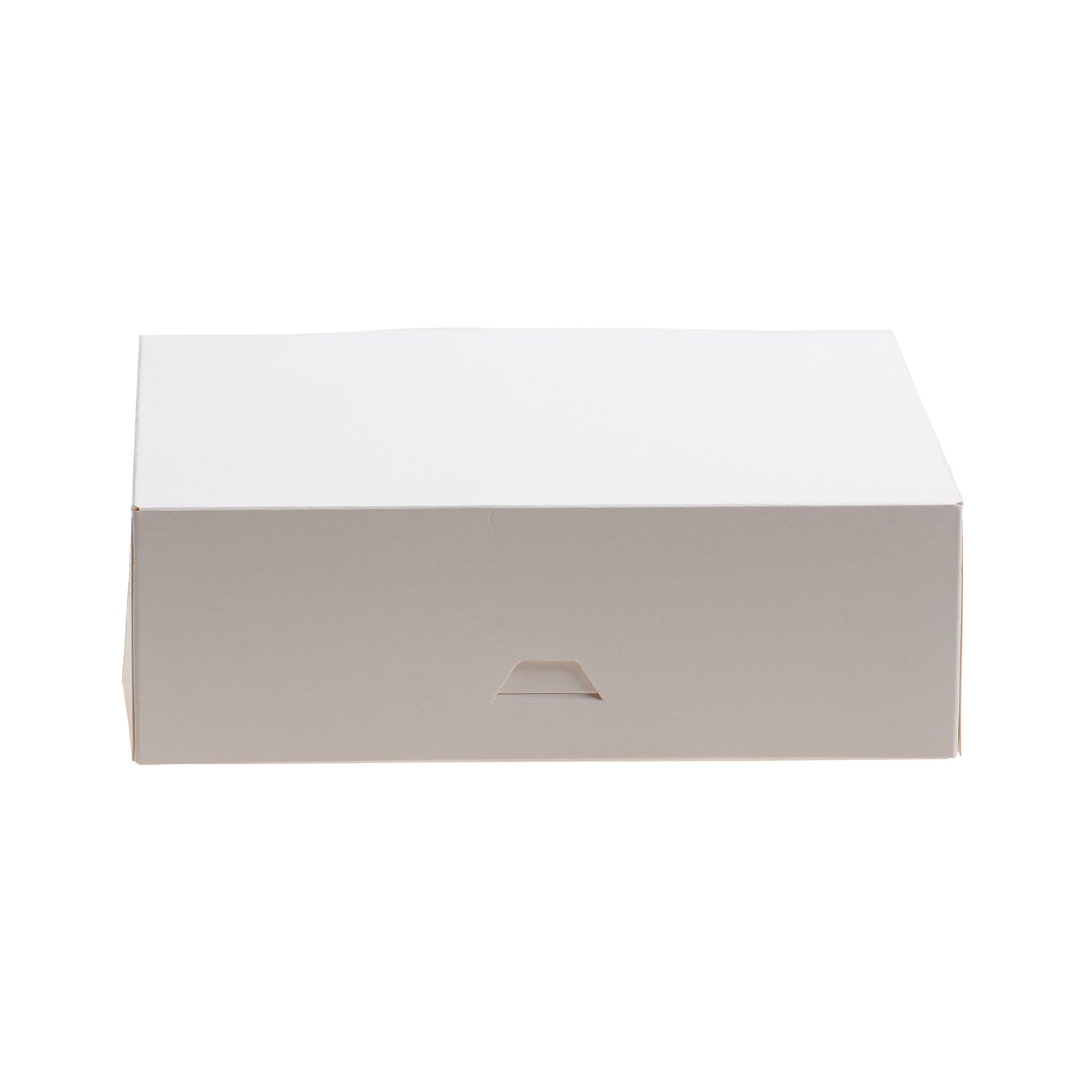 SCATOLA PER DOLCI IN CARTONE BIANCO 26X26X8CM