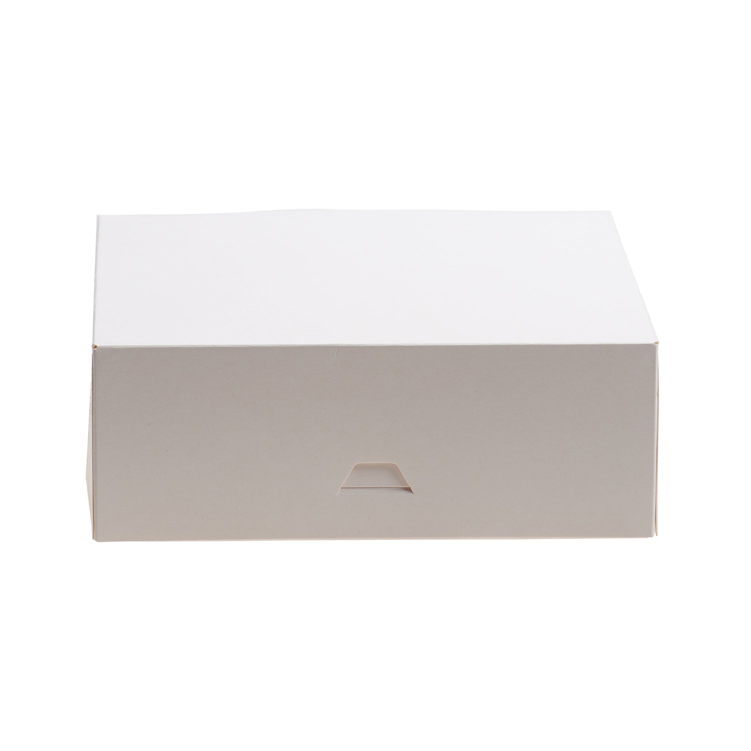 CAJA TARTA BLANCA CARTON 24X24X10 CM