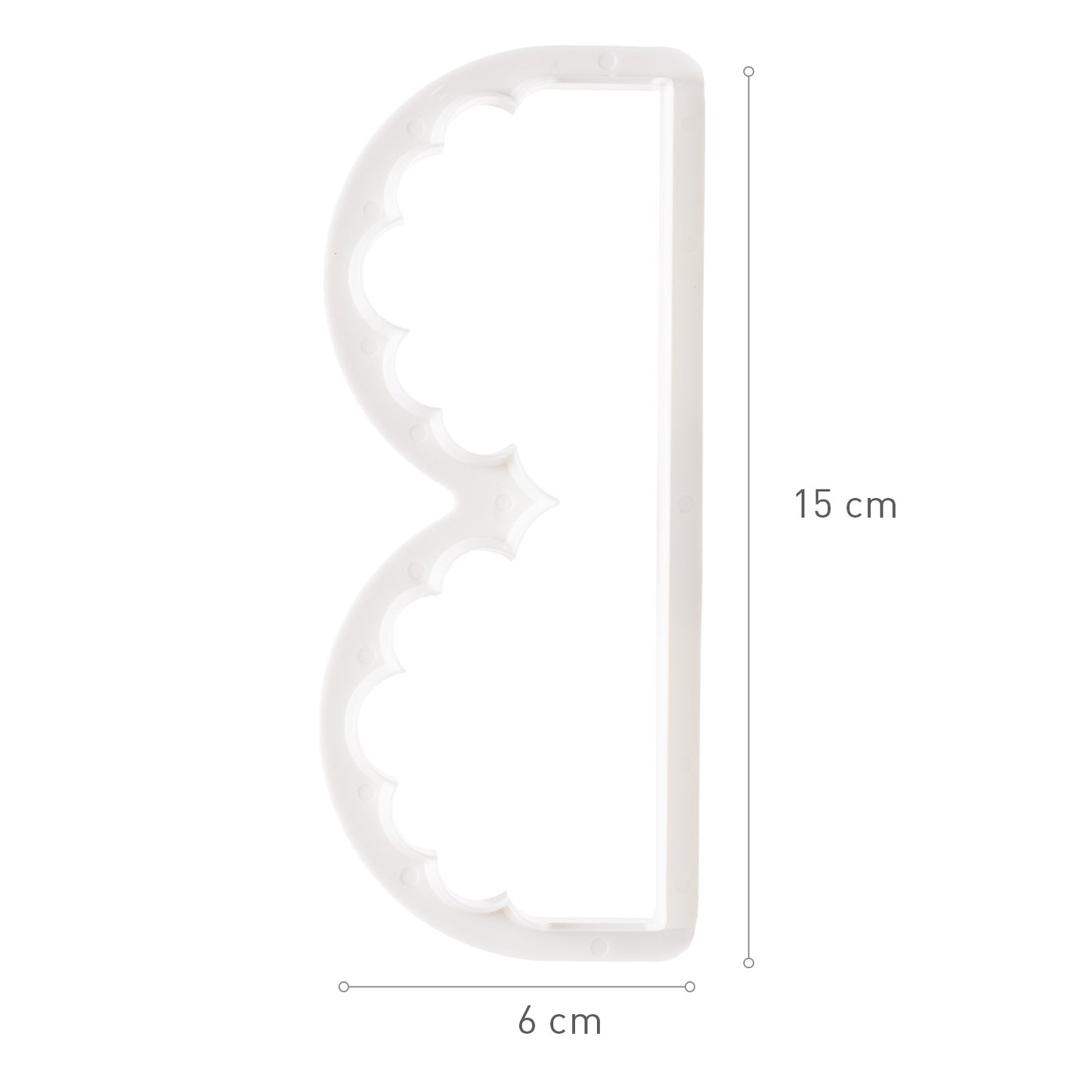 FONDANT COUPE RUFFLE BRODÉ ANGLAIS