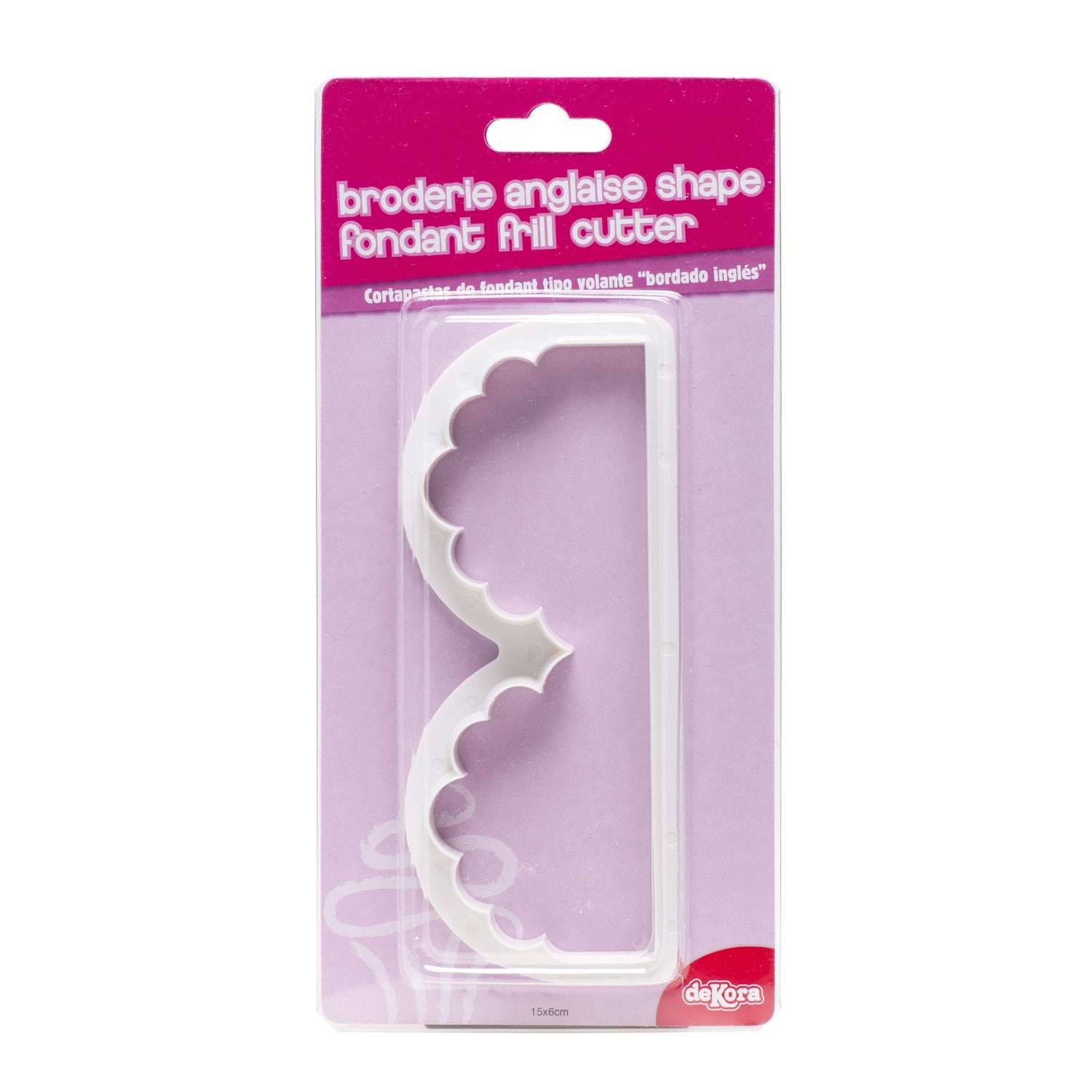 FONDANT COUPE RUFFLE BRODÉ ANGLAIS