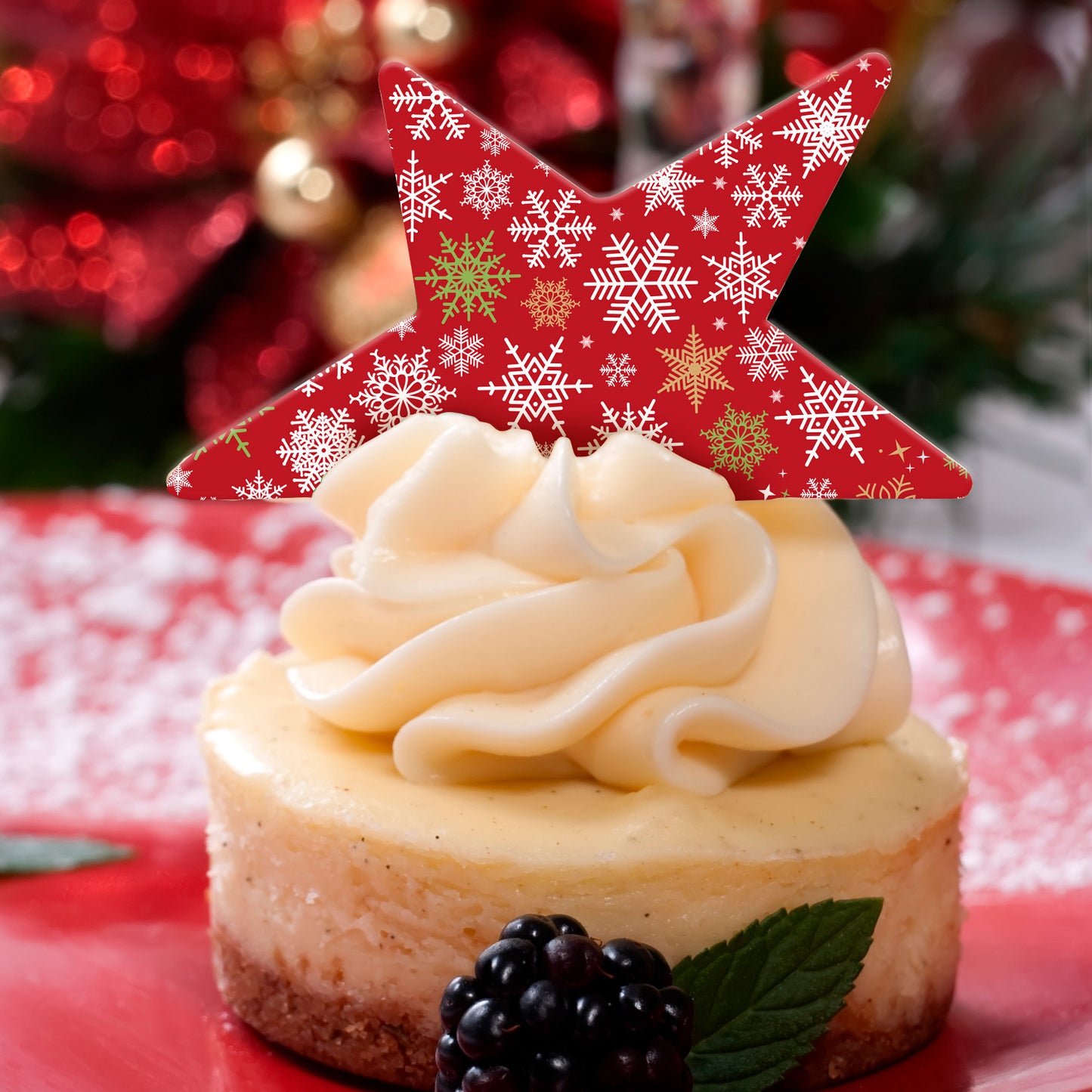 LÁMINA SERIGRAFÍA PARA CHOCOLATE NAVIDAD 21X14,8CM