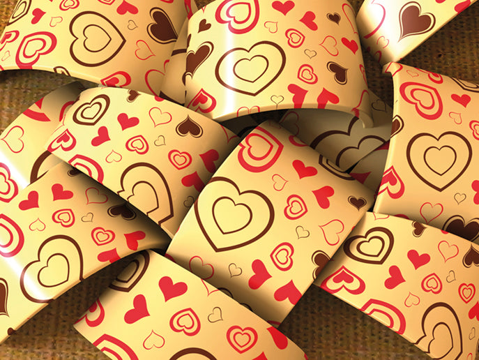 SORT. 4 LÂMINAS SERIGRAFIA S. VALENTIM 30X40 cm