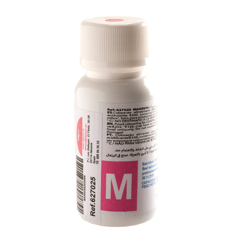 POT COLORANT 60 cc MAGENTA POUR CARTOUCHES DENCRE