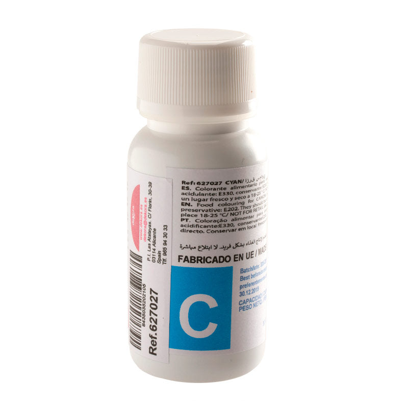 60CC CYAN DYE INK BOTTLE FOR CARTRIDGES - CANON