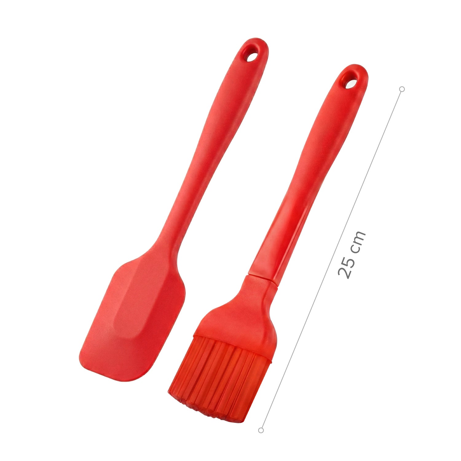 SET BROCHA Y ESPATULA DE SILICONA DEKORA HOME BAKING