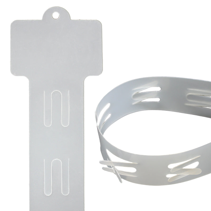 TIRA PORTA PRODUCTO PLÁSTICO PARA 12 UNIDADES