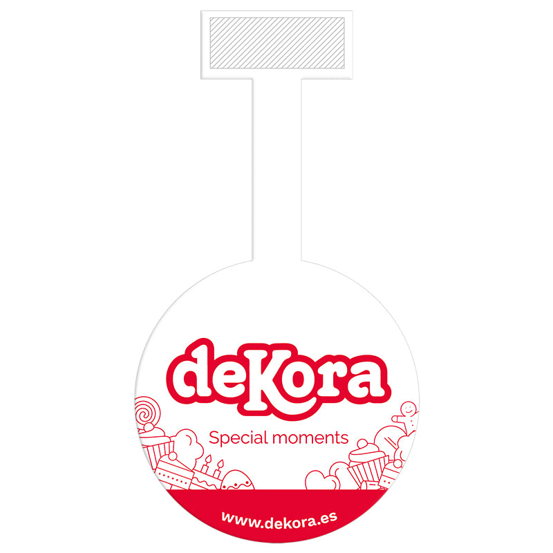 STOPPERS PLV PARA ESTANTERÍAS 15X28 CM