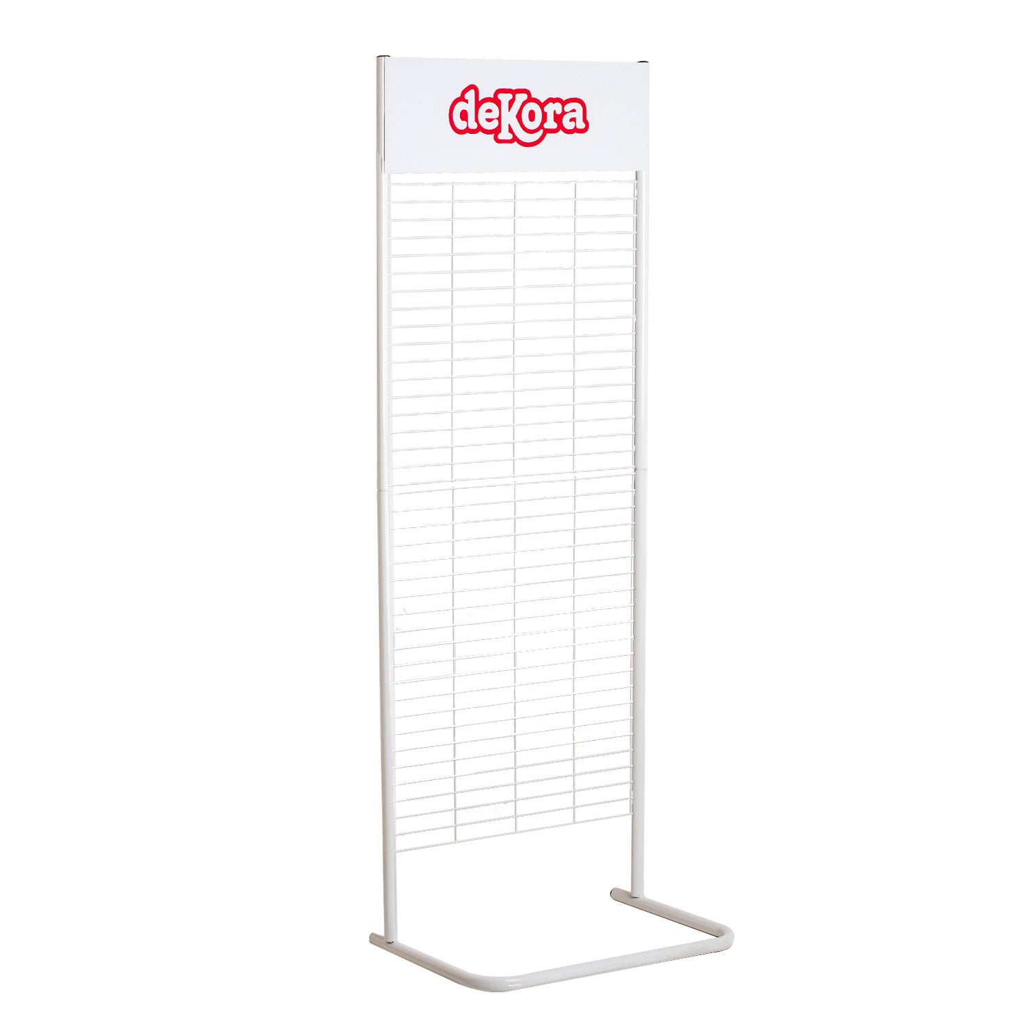 EXPOSITOR METÁLICO DE SUELO CON REJILLA 580X350X1650MM