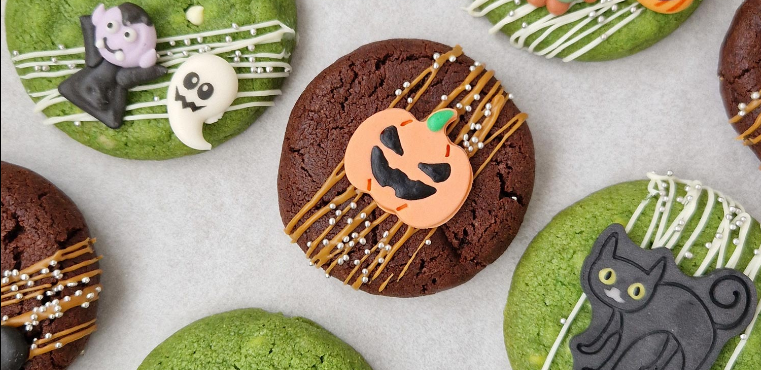 Crumble Cookies de Halloween