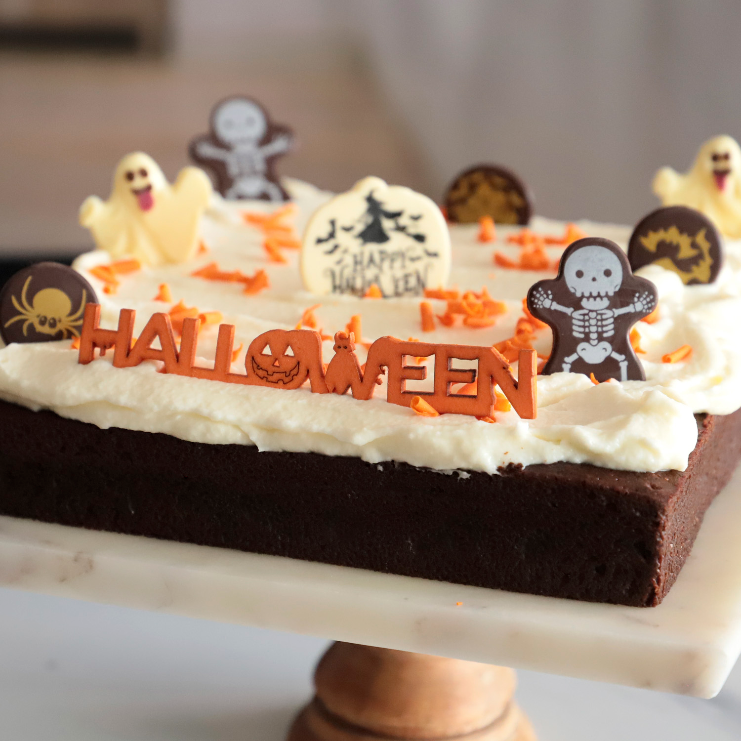 Noche de los muertos. Tarta Guinness Halloween