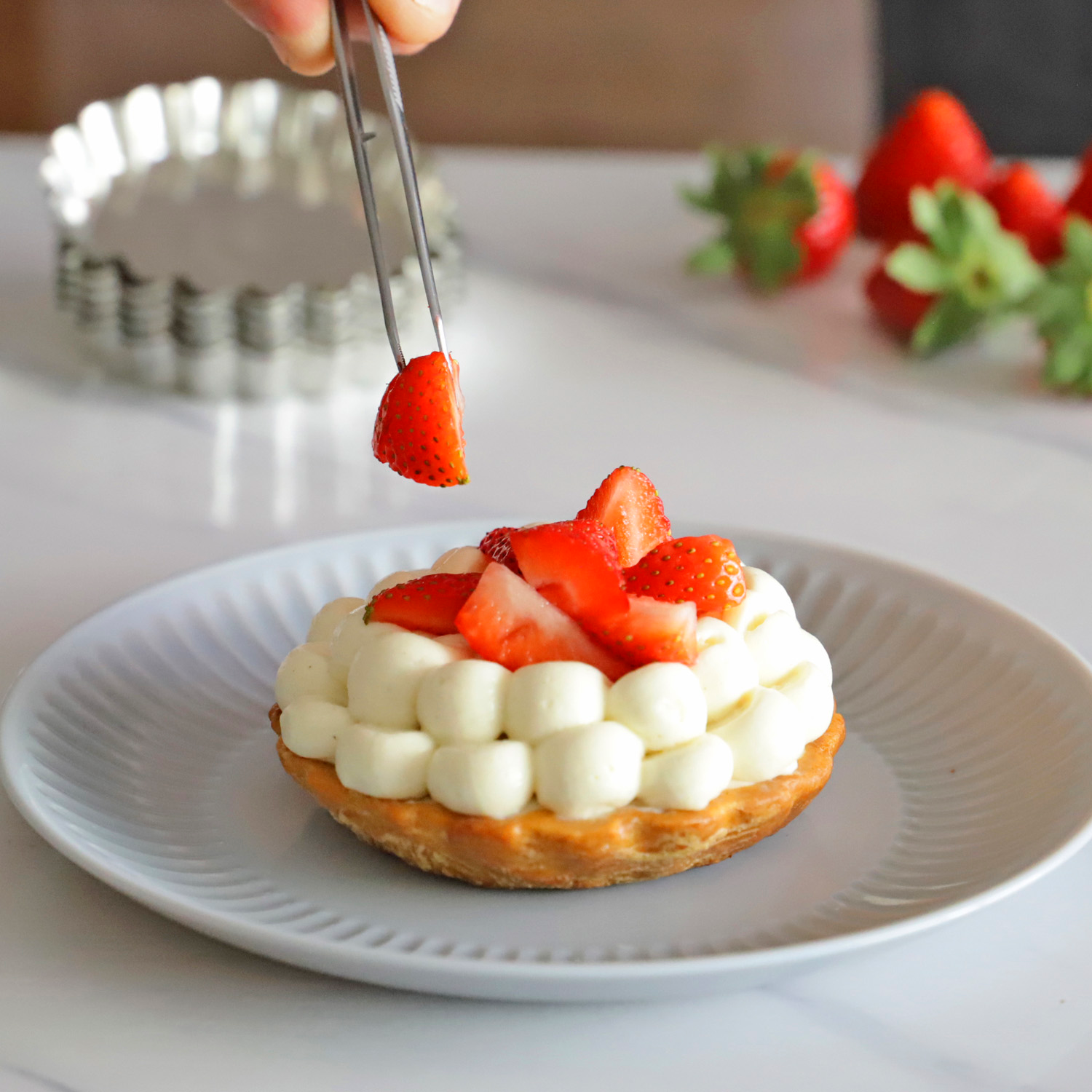 BLISTER 12 MOLDES REDONDOS TARTALETAS Ø 9CM H 1,5CM