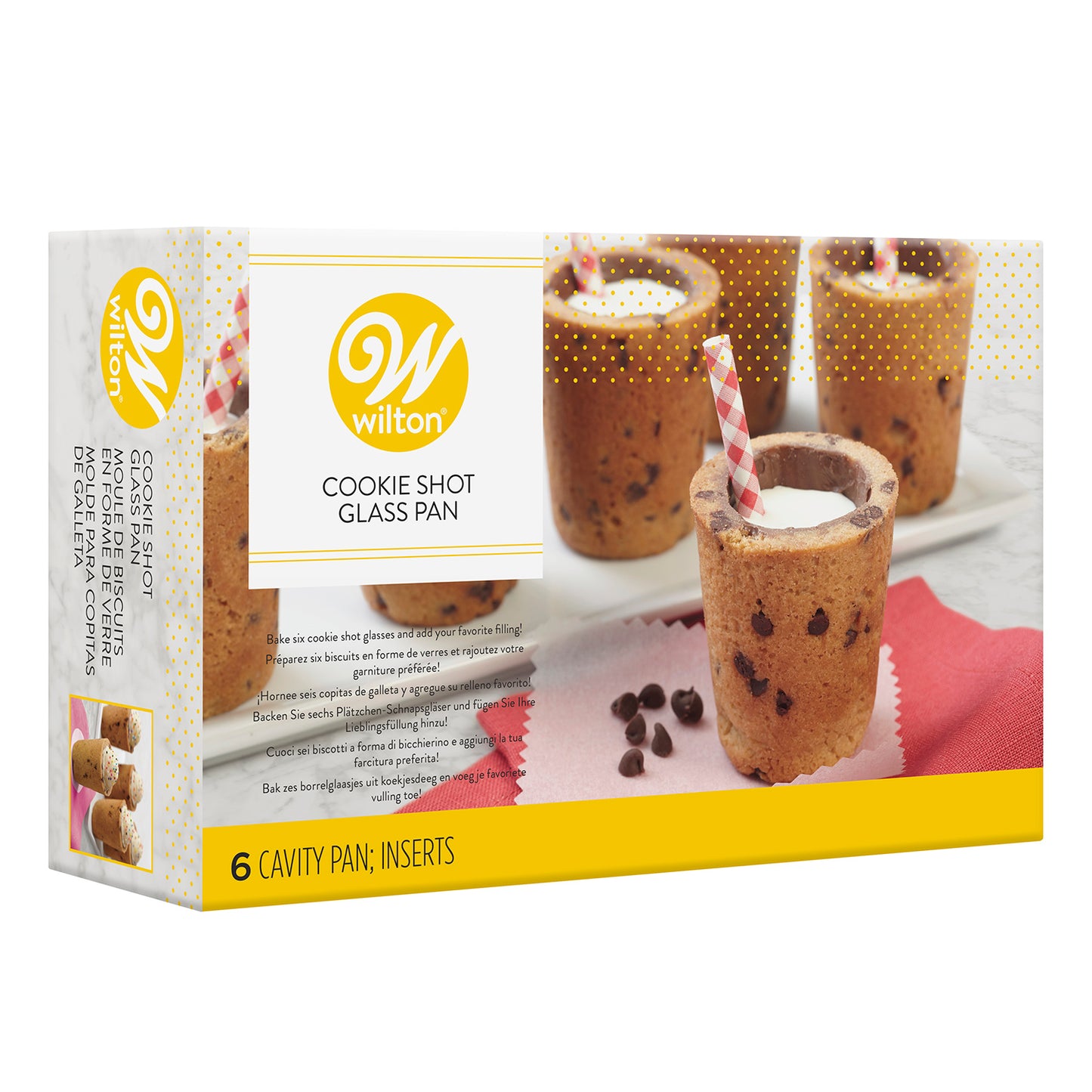 WILTON COOKIE SHOT GLASS PAN 23.6X6.7X15CM