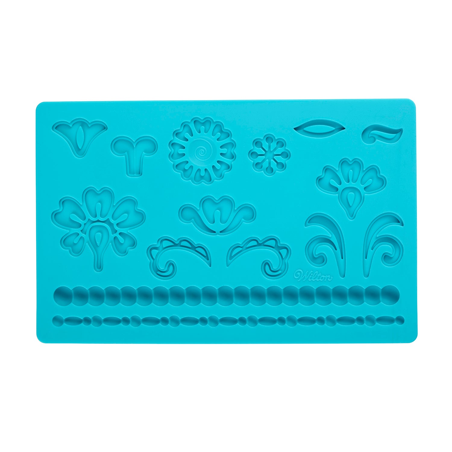 WILTON MOLDE DAMASCO PARA FONDANT Y PASTA DE GOMA