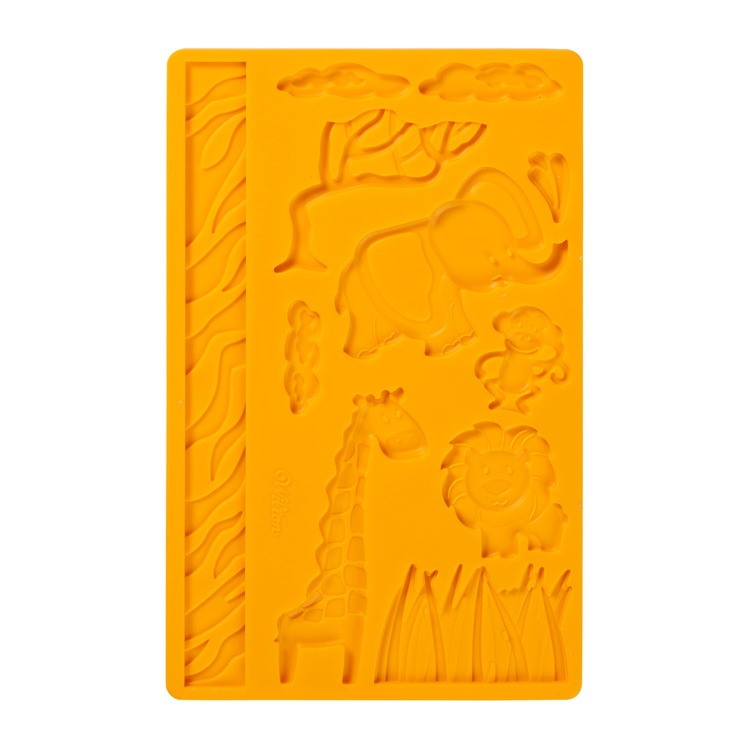 WILTON FONDANT &amp; GUM PASTE MOULD JUNGLE ANIMALS