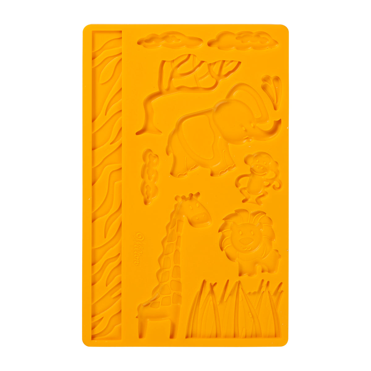 WILTON FONDANT &amp; GUM PASTE MOULD JUNGLE ANIMALS