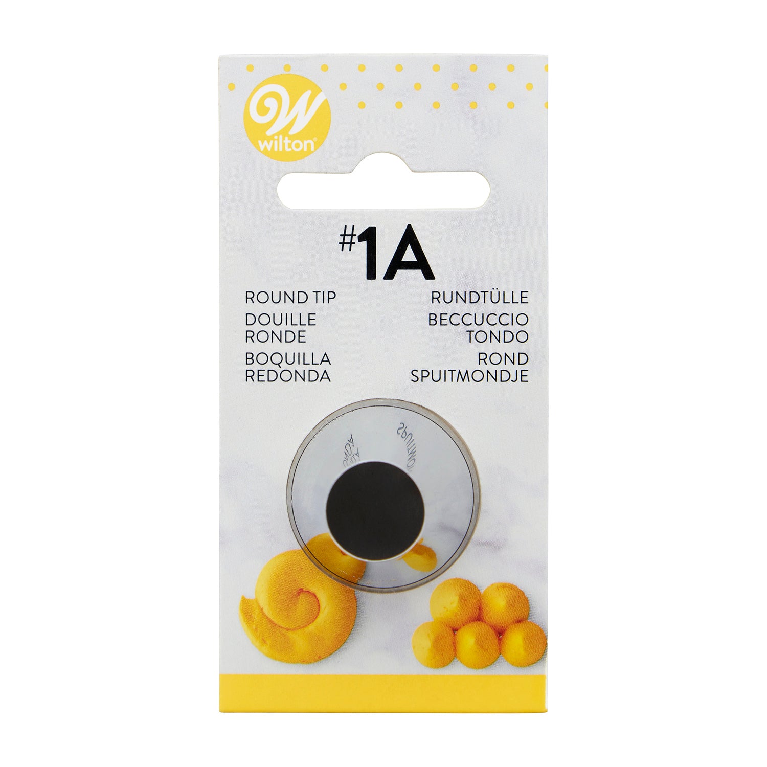 WILTON DECORATING PIPING NOZZLE ROUND -1A