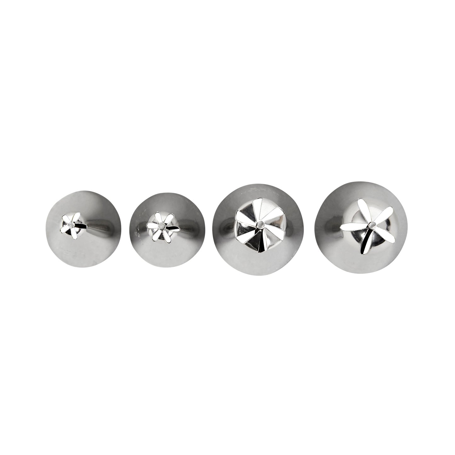 WILTON DECORATING PIPING NOZZLE SET FLOWERS -109, -129, -190