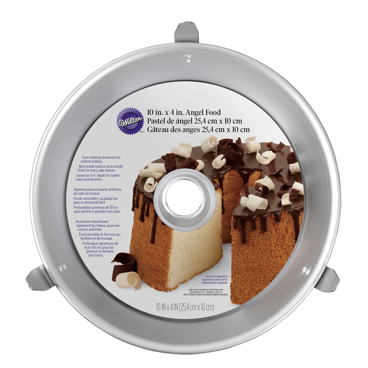 WILTON STAMPO ANGEL FOOD 25X10CM