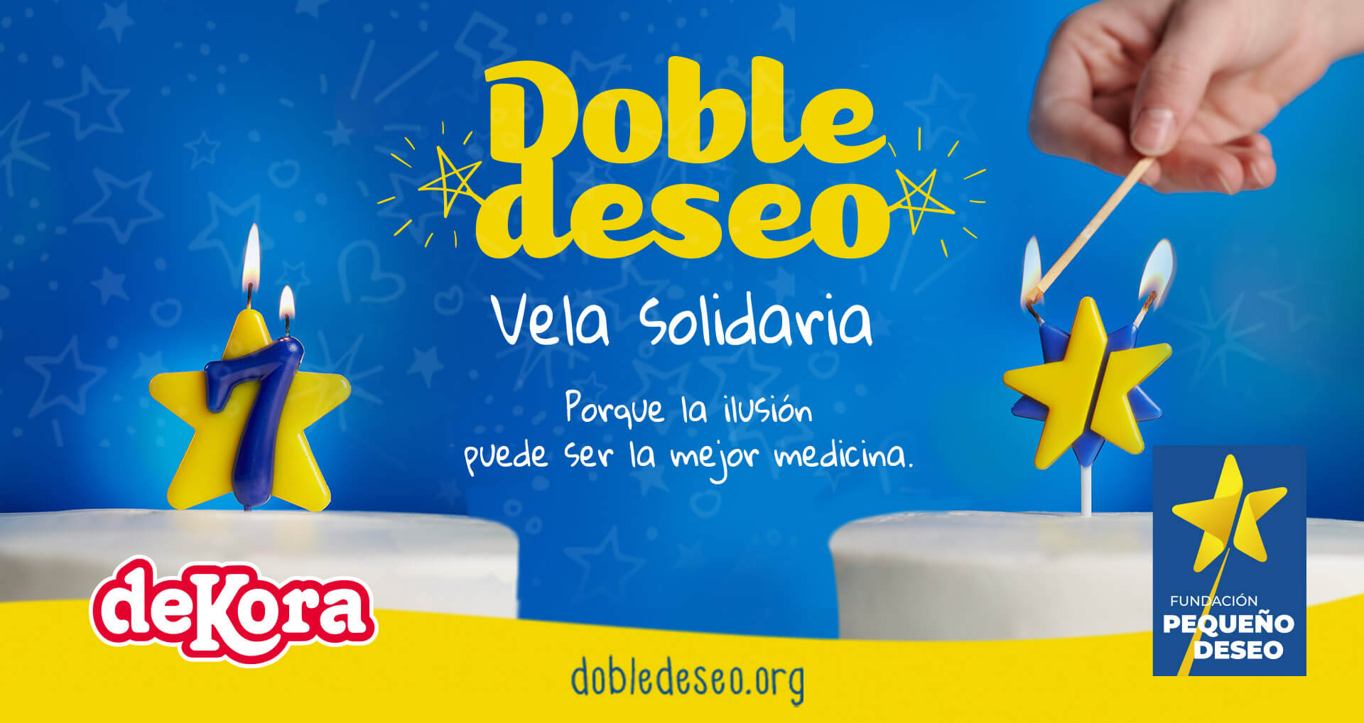 Projeto solidário «Vela Doble Deseo»